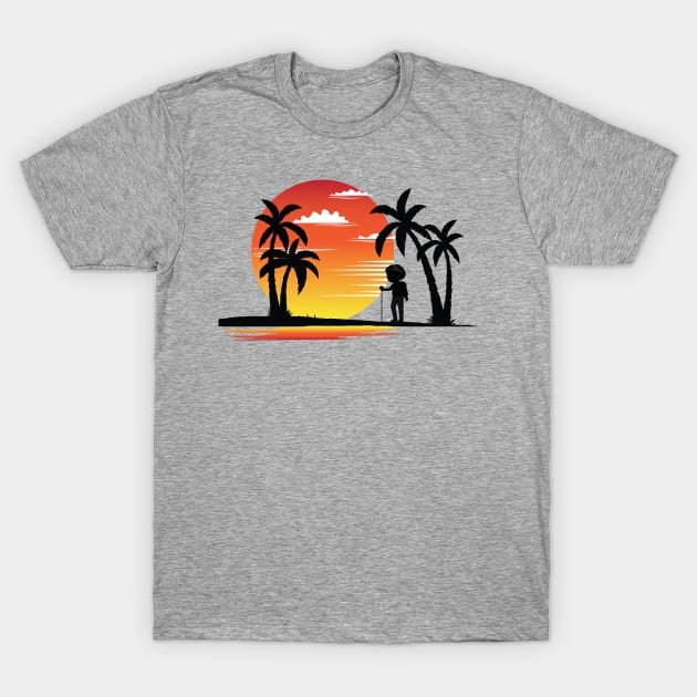 BEACH SUNSET T-Shirt by DDL-IP